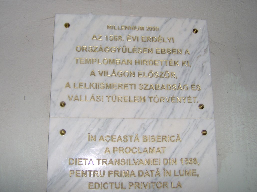 Szabadság és egyenjogúság a vallások számára – 450 éve ülésezett a tordai országgyűlés