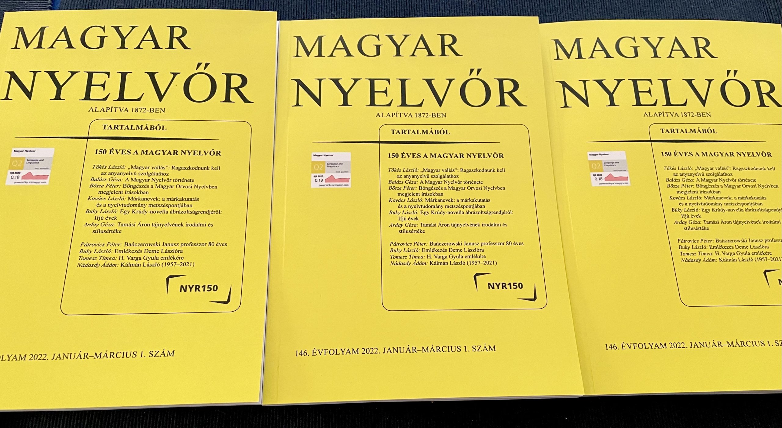 Magyar Nyelvőr és nyelvi figyelő