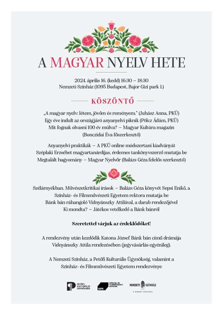 Magyar nyelv hete (2024)