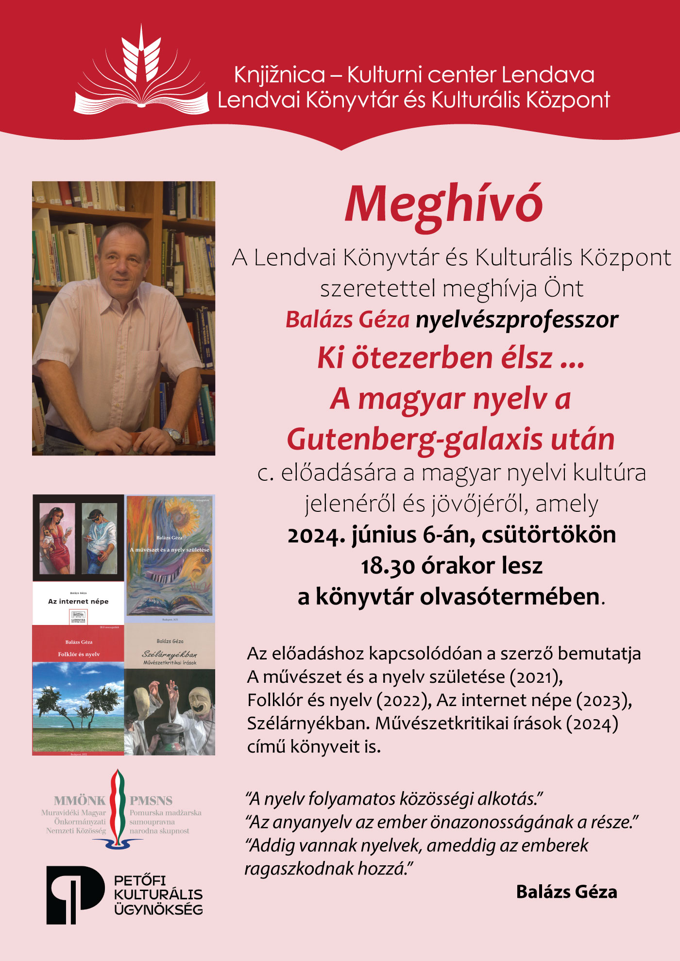 Előadás Lendván