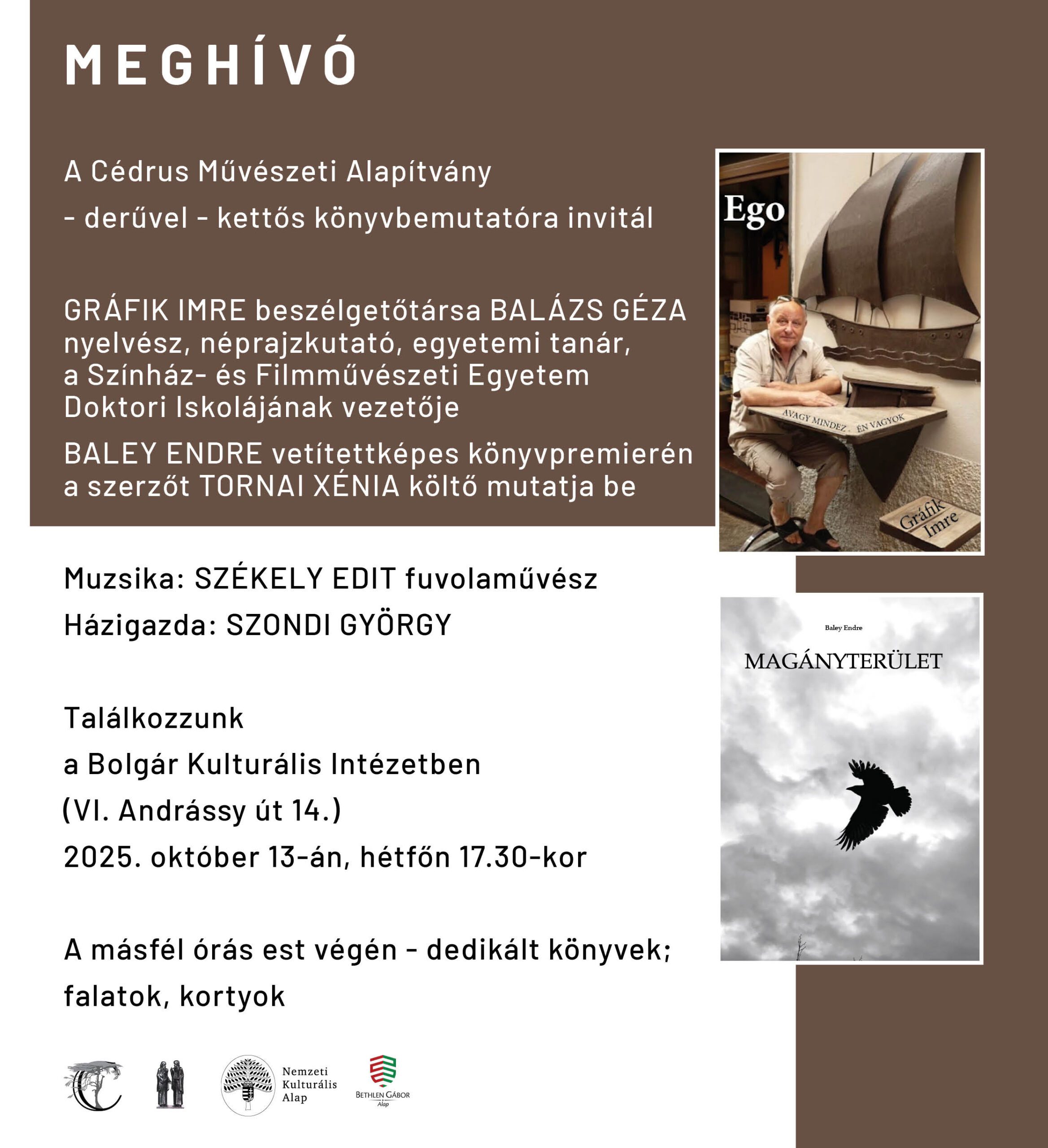 Gráfik Imre néprajzkutatóval beszélget Balázs Géza