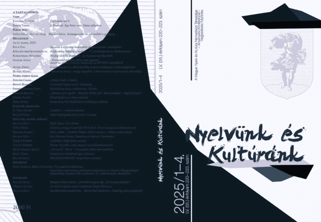 Nyelvünk és Kultúránk 2025