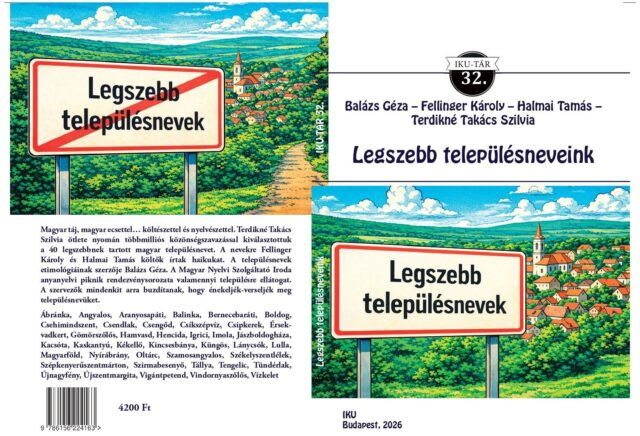 Kiválasztották a legszebb településneveket